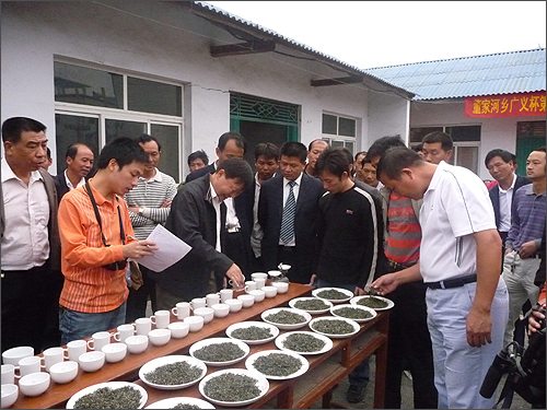 浉河區(qū)“廣義杯”第三屆茶葉傳統(tǒng)炒制大賽