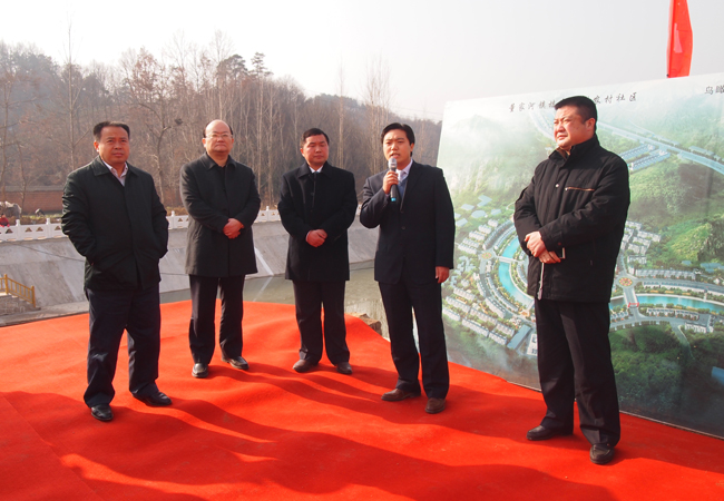 廣義公司積極支持我區(qū)新型農(nóng)村社區(qū)建設觀摩會